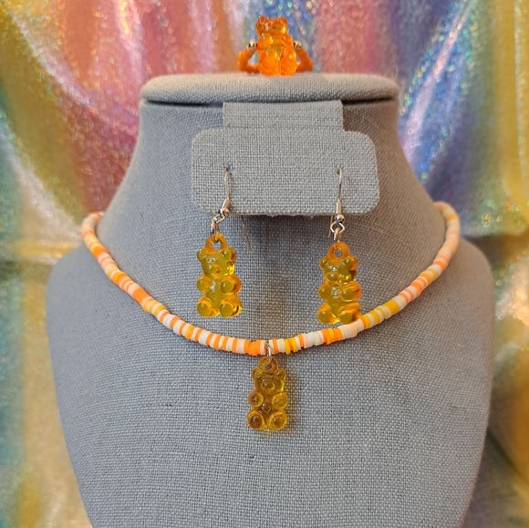 🐻🧡jewelry set🧡🐻 - Picture 4 of 8